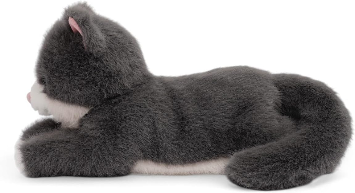 Misty Cat Grey & White Plush Toy