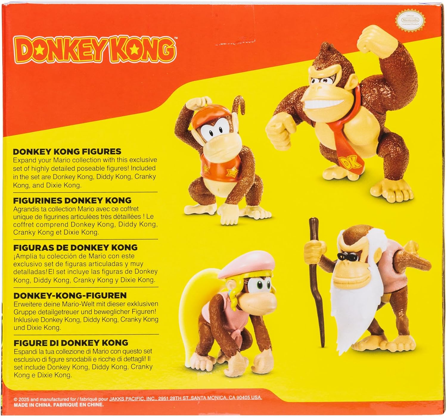 Donkey Kong Family Action Figure Multipack
