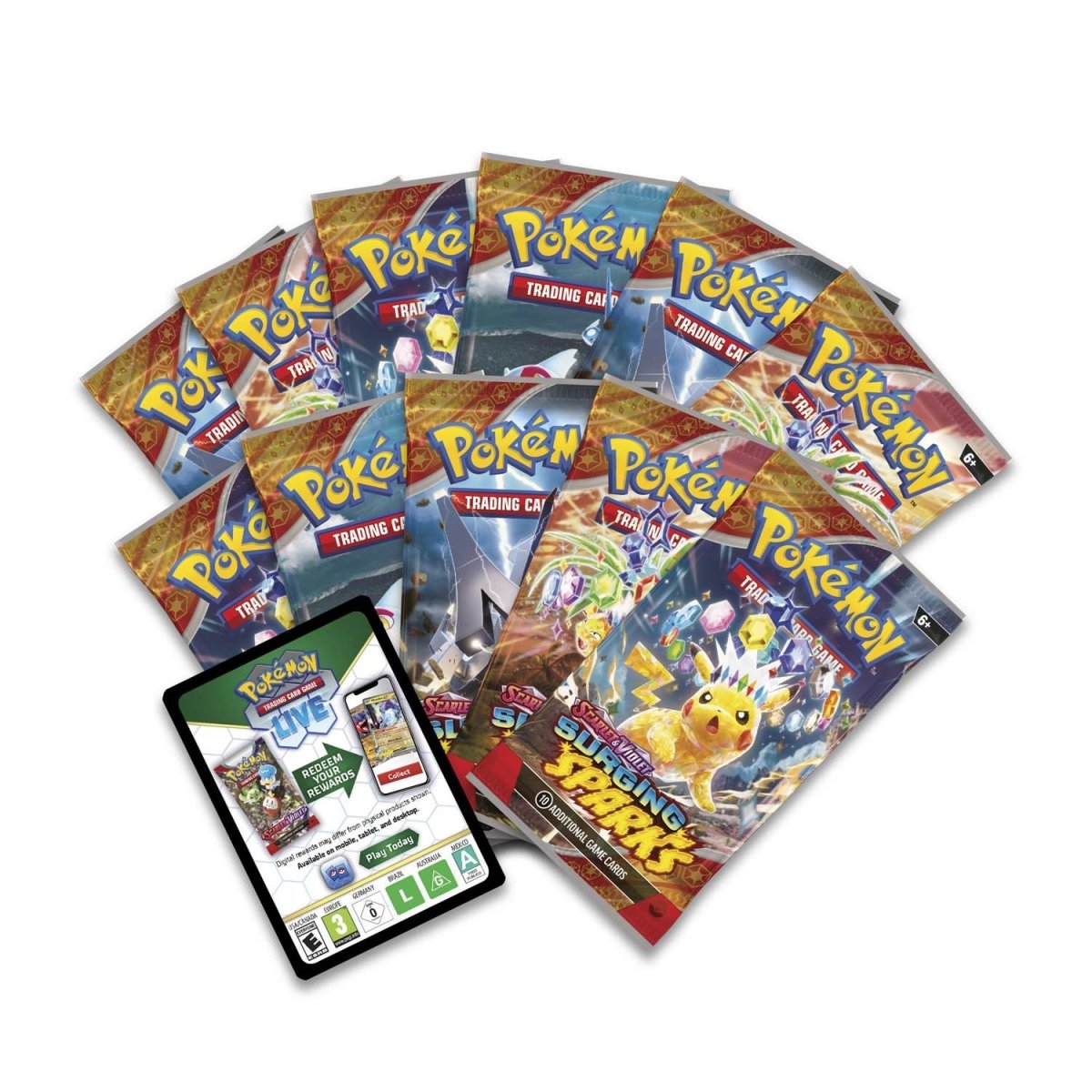 Pokémon TCG: Surging Sparks Elite Trainer Box