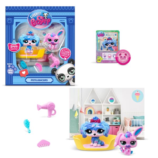 Littlest Pet Shop Petfluencers 2 Pack assorted