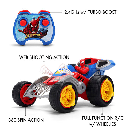Marvel Spider-Man Radio Controlled Wheelie ATV