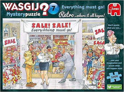 Wasgij Original Puzzle - Everything Must Go! 1000 Piece