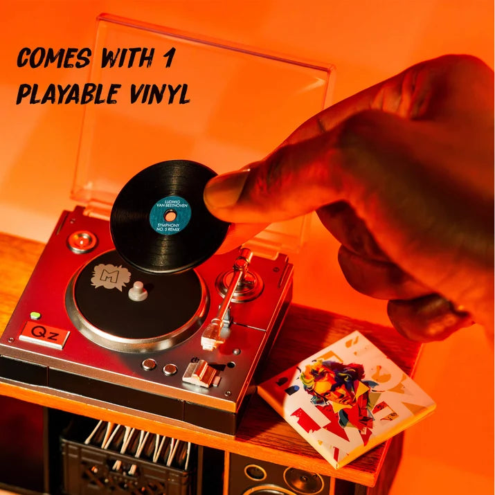 Miniverse-Real Music Vinyl Record Player