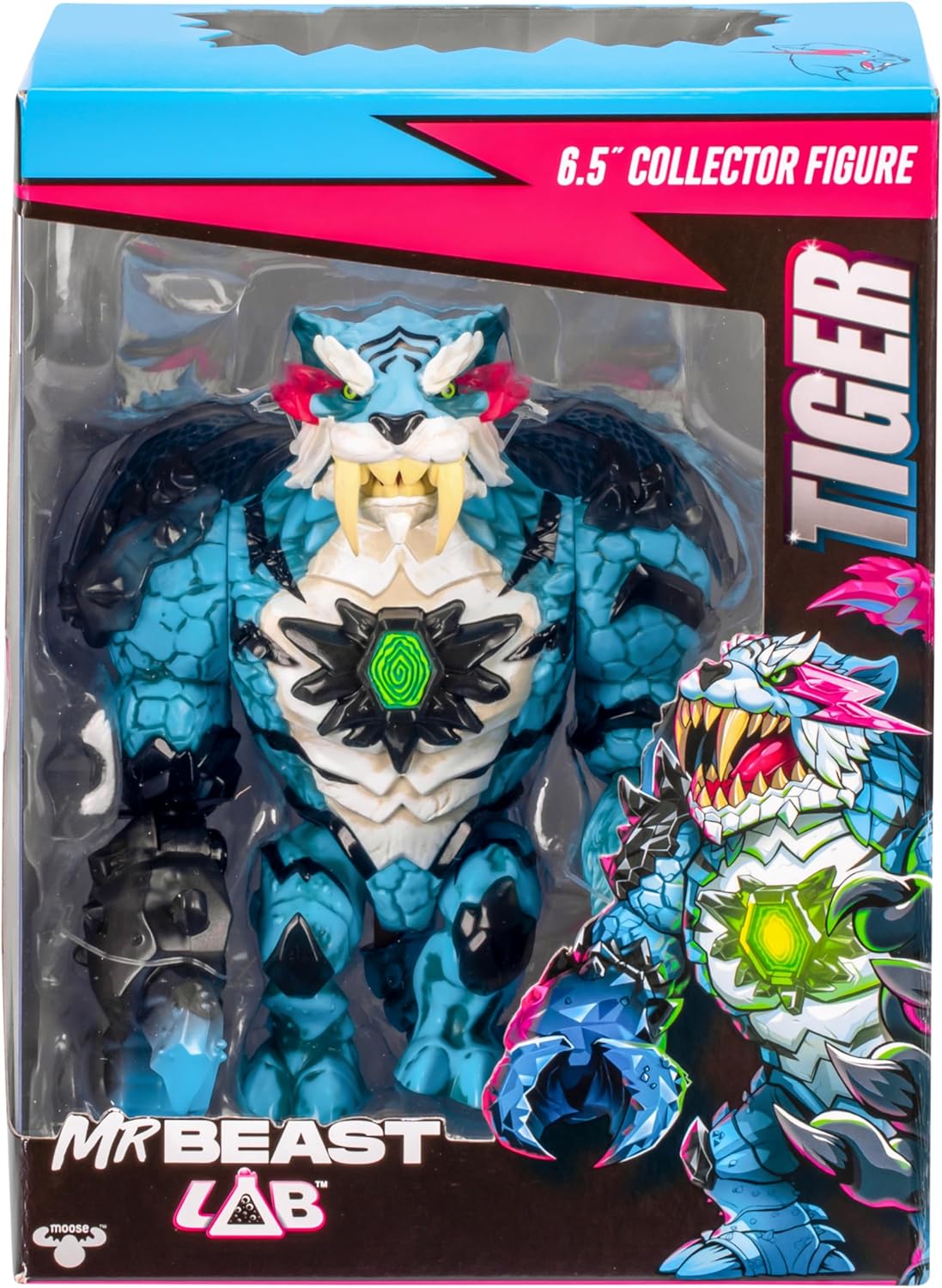 Mr Beast Lab 6.5" Collector Figure - Tiger