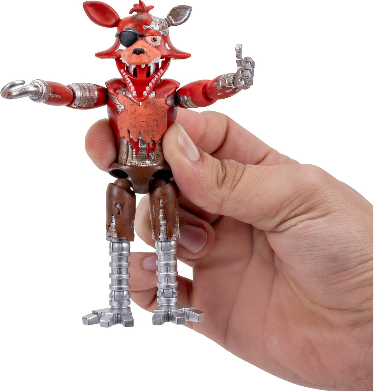 Five Nights at Freddy's Withered Foxy with Glow in The Dark Eyes 12.5cm