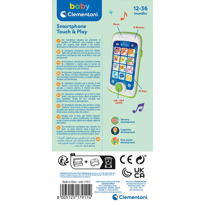 Baby Clem Touch & Play Smartphone