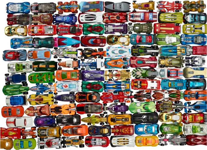 Hot Wheels Die Cast Long Card Assorted