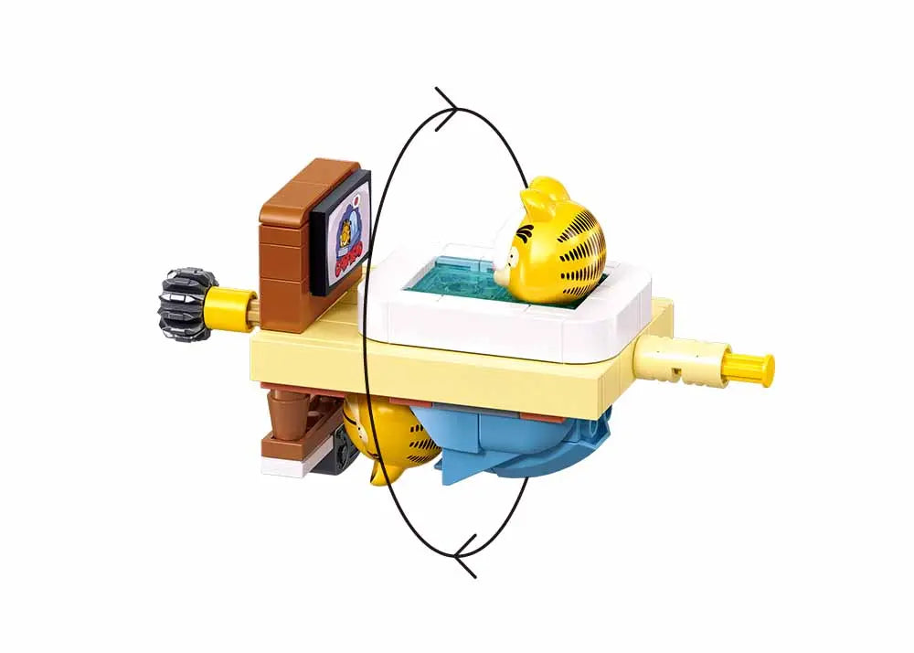 Sluban Garfield - TV Construction Set