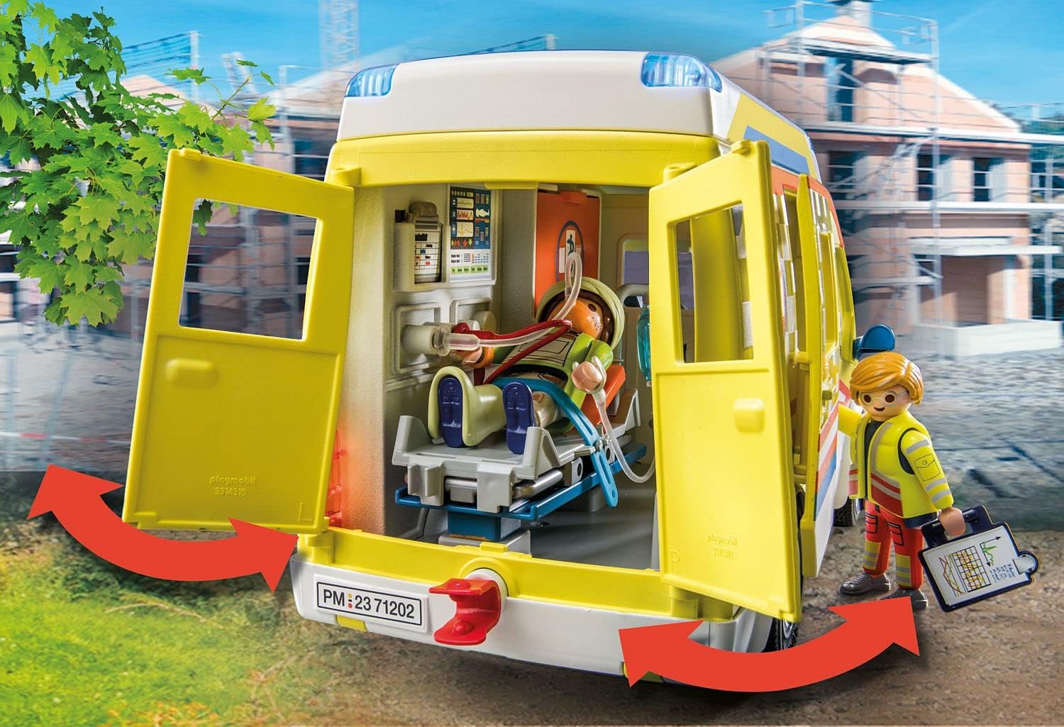 Playmobil Ambulance with Lights