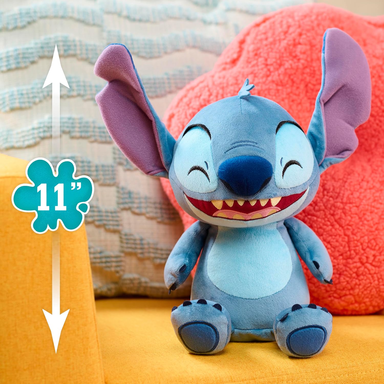 Disney Stitch Crack Me Up Stitch Feature Plush Toy