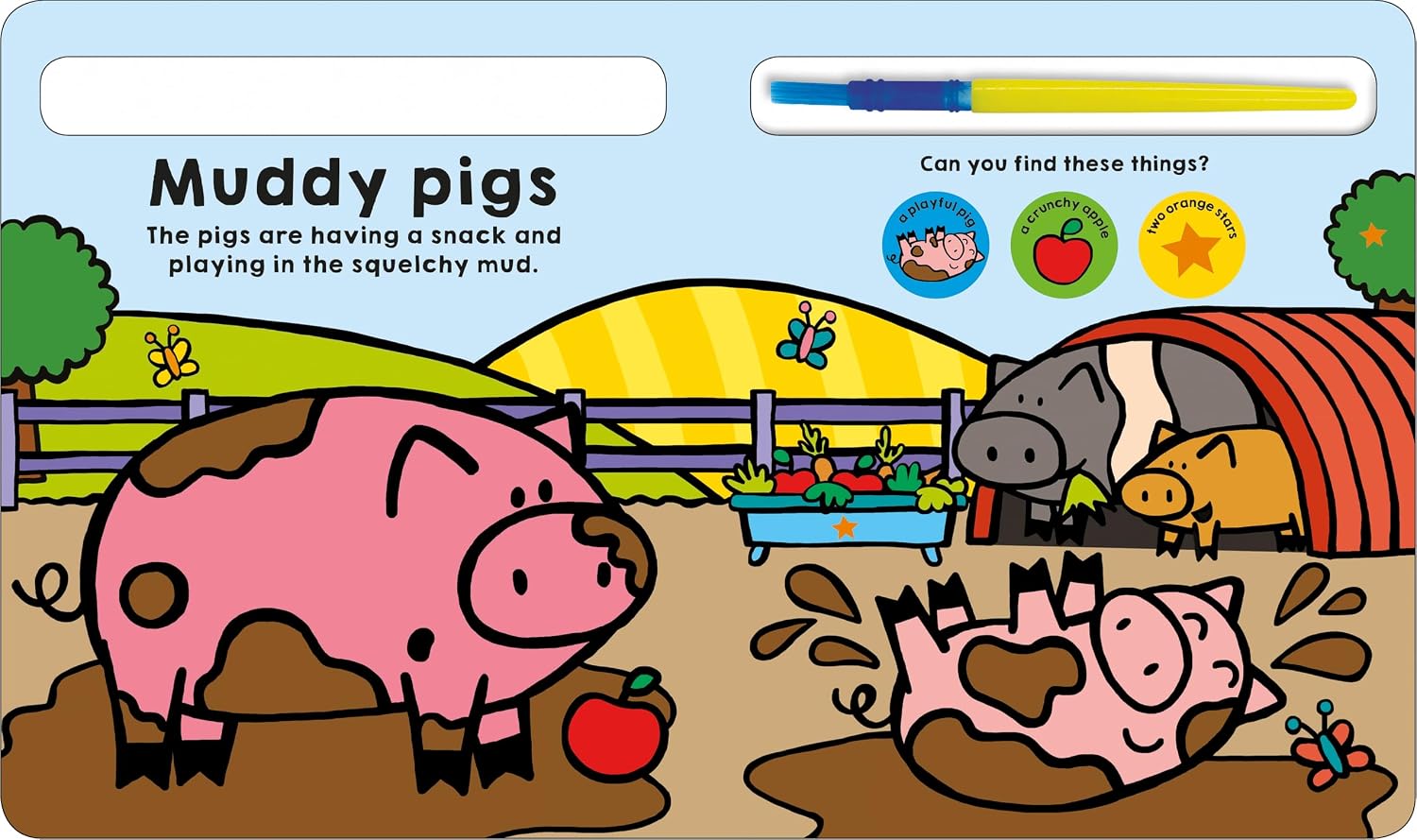 Colour Me Farm Book