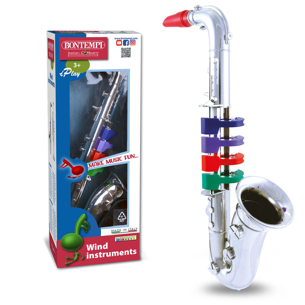 Bontempi 4 Coloured Note Saxophone