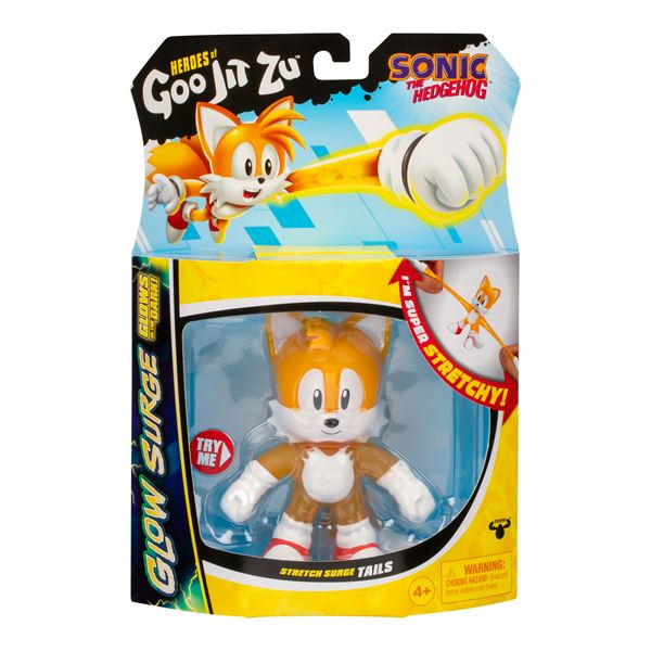 Heroes of Goo Jit Zu Sonic the Hedgehog Glow Surge Tails