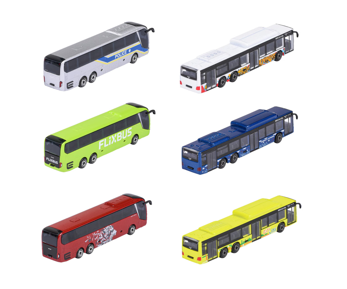 Majorette MAN City Bus Assorted