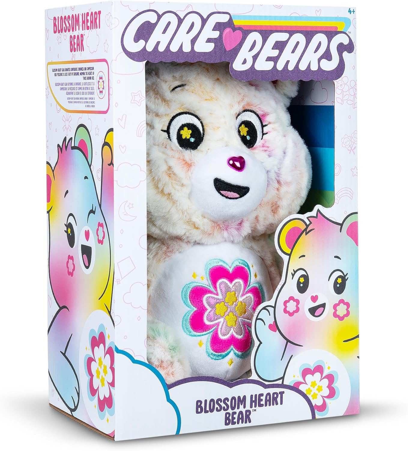 Care Bears Blossom Heart 35cm Medium Plush Bear