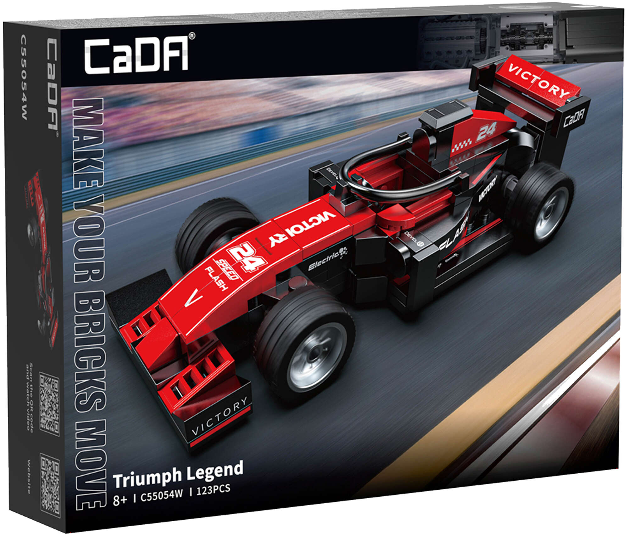 Cada Triumph Legend 123 Piece Construction Set