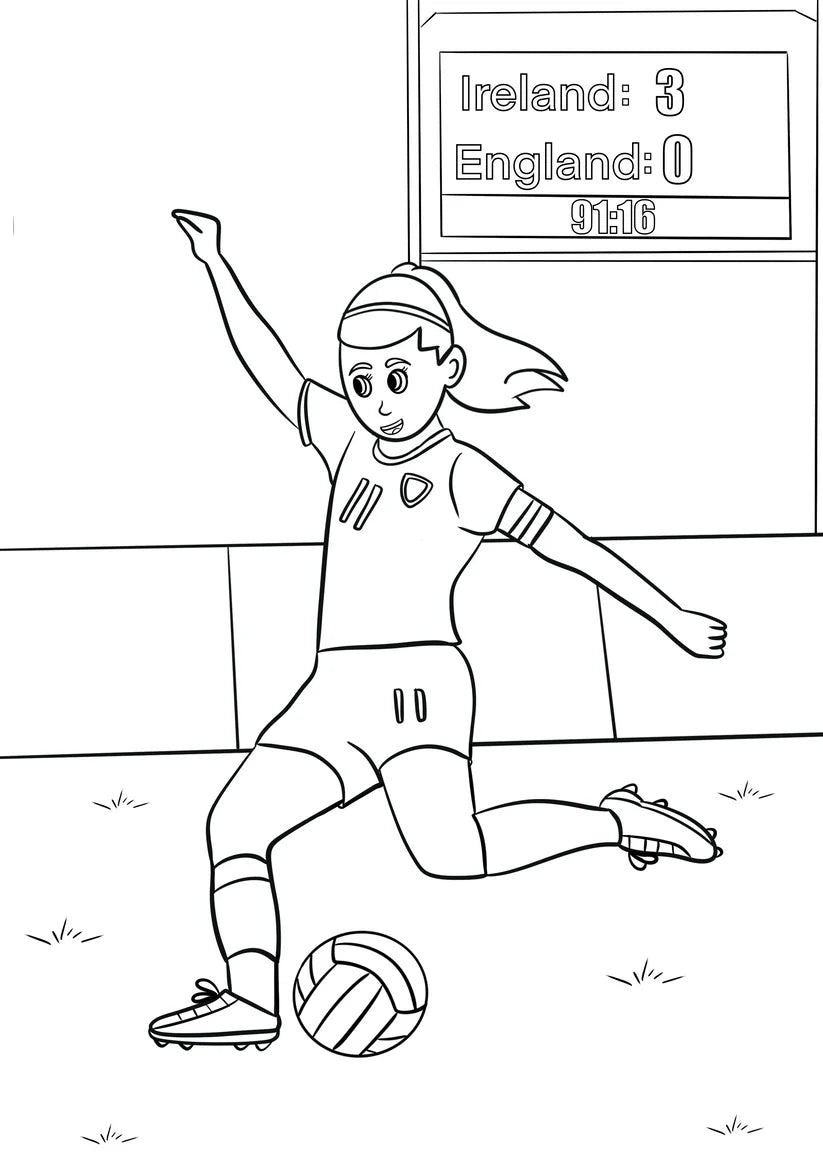 The Big Colouring & Activity Book of Irish Sport