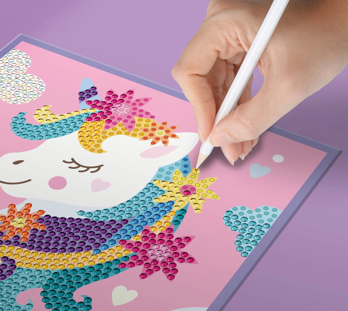 Kitfix Diamond Art Flower Unicorn