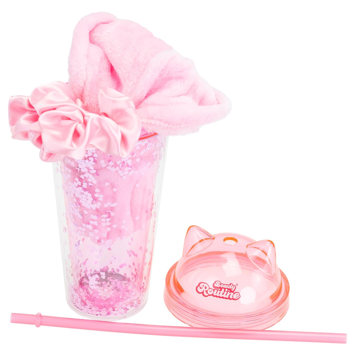 Beauty Routine - Hair Curler & Drinks Tumbler
