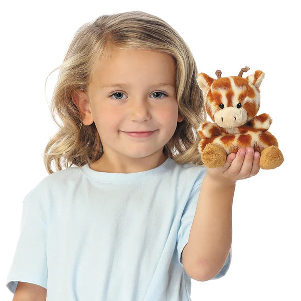 Palm Pals Safara Giraffe 12cm Soft Toy