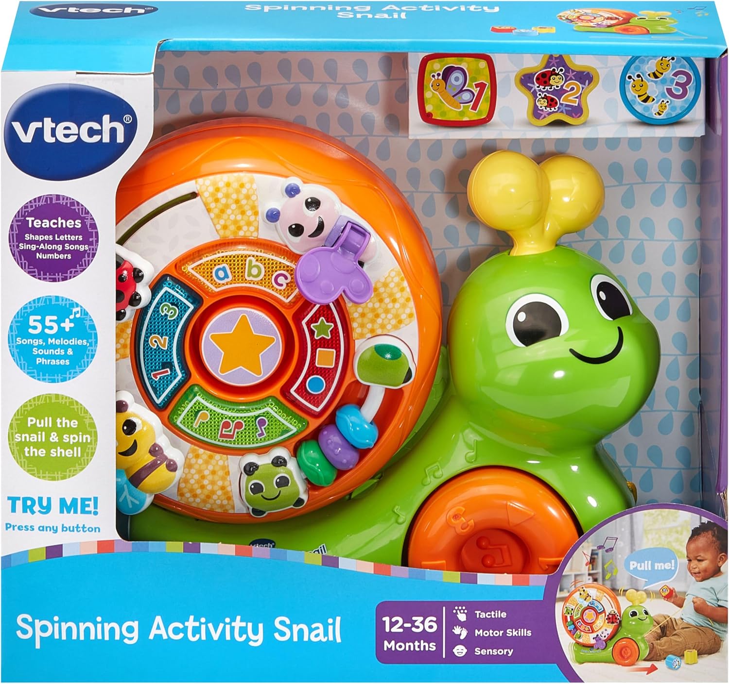 Vtech Pull & Spin Snail