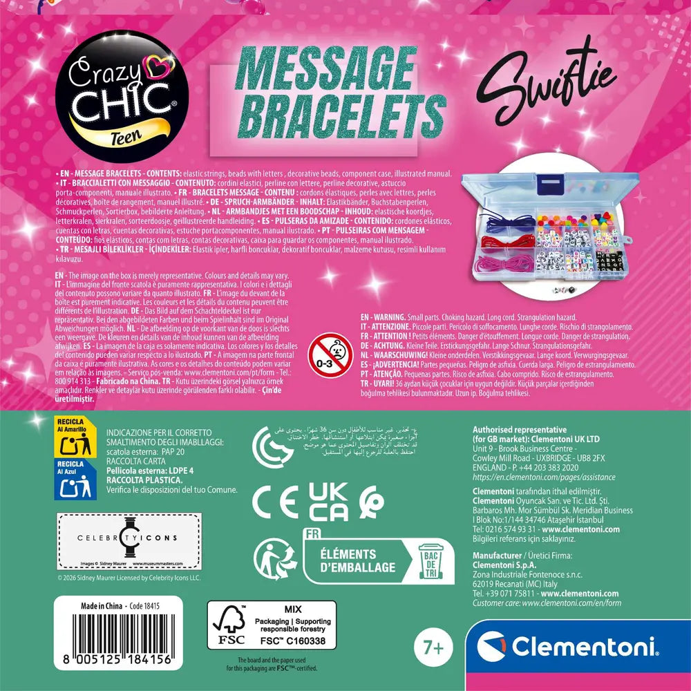 Crazy Chic Message Bracelet Playset