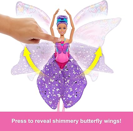 Barbie Dreamtopia Dance and Flutter Butterfly Doll