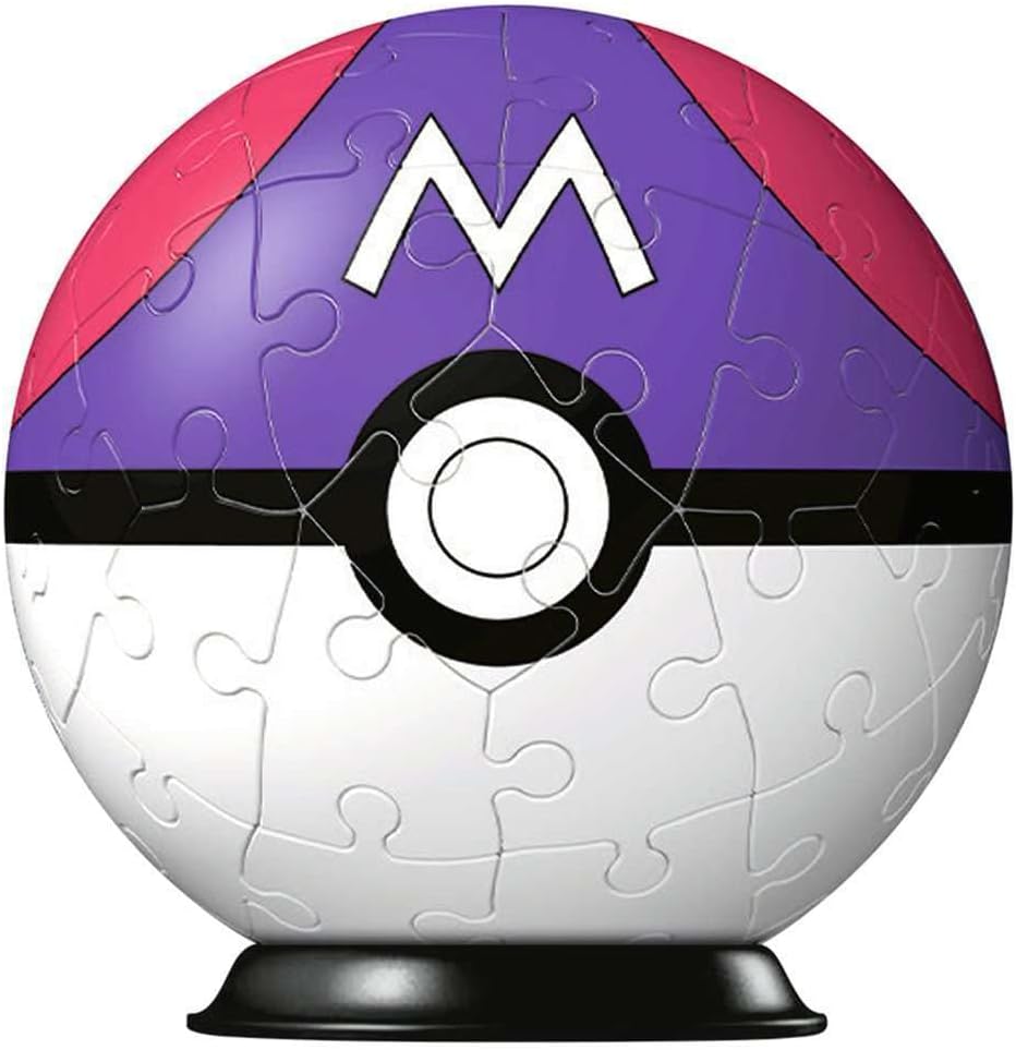 Pokemon Master Ball 54 Piece 3D Puzzle