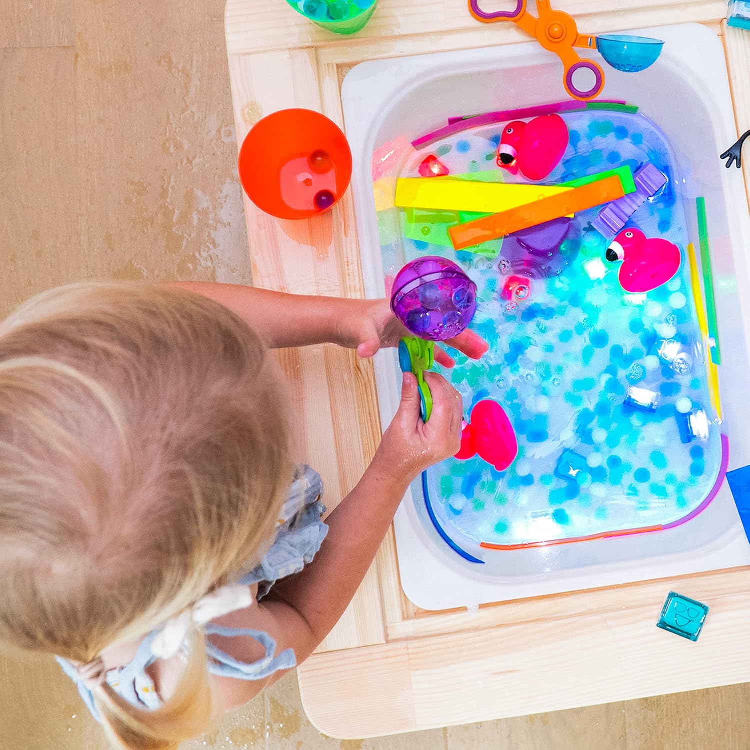 Glo Pals Light Up Sensory Toy Character Pack Blue