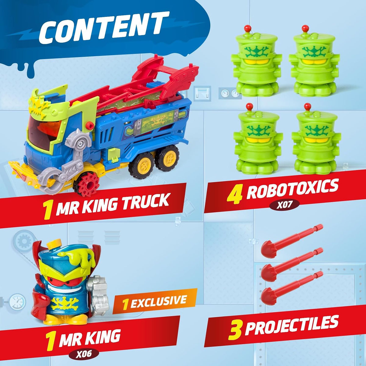 Superthings Rivals of Kaboom Mr King Truck