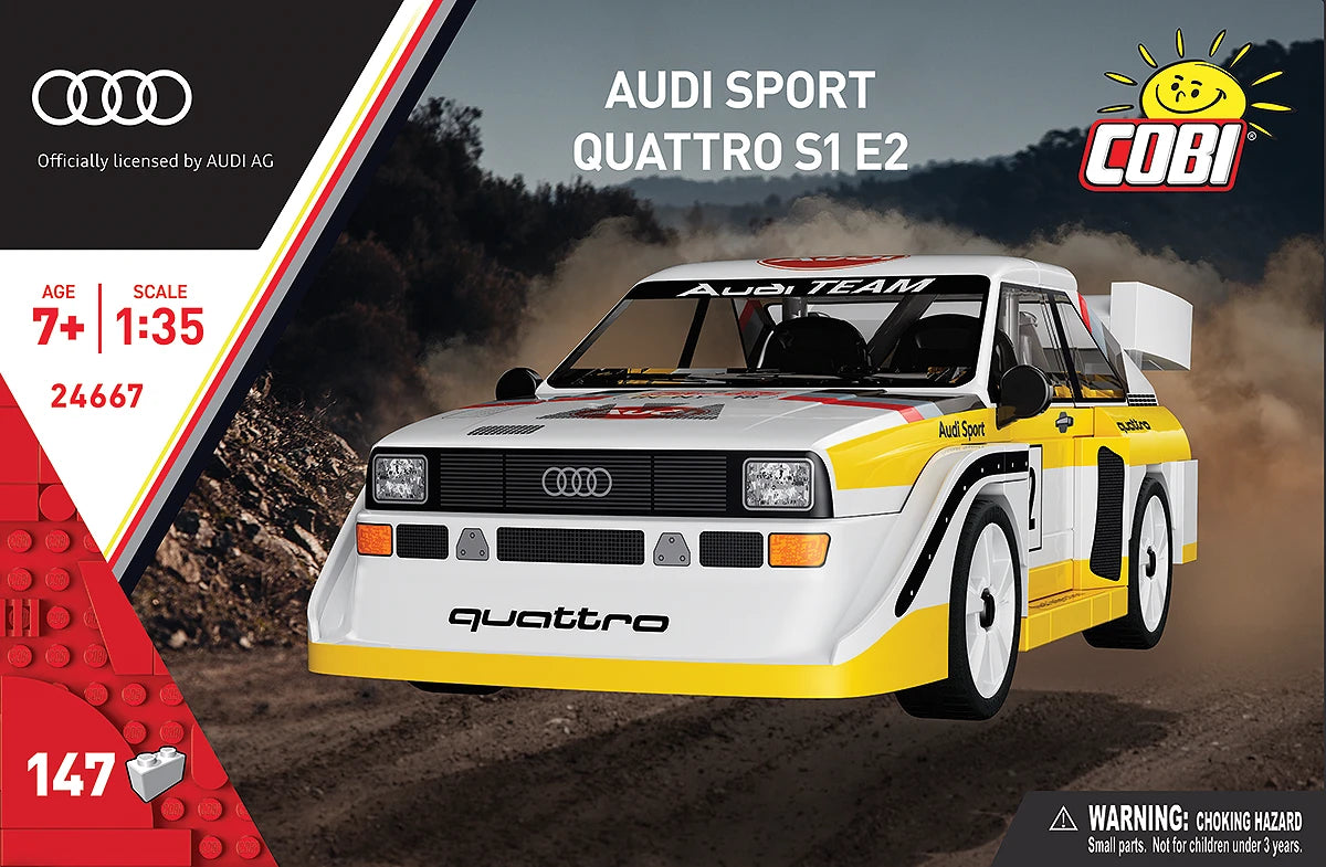 Cobi 24667 Audi Sport Quattro S1 E2 Scale Set