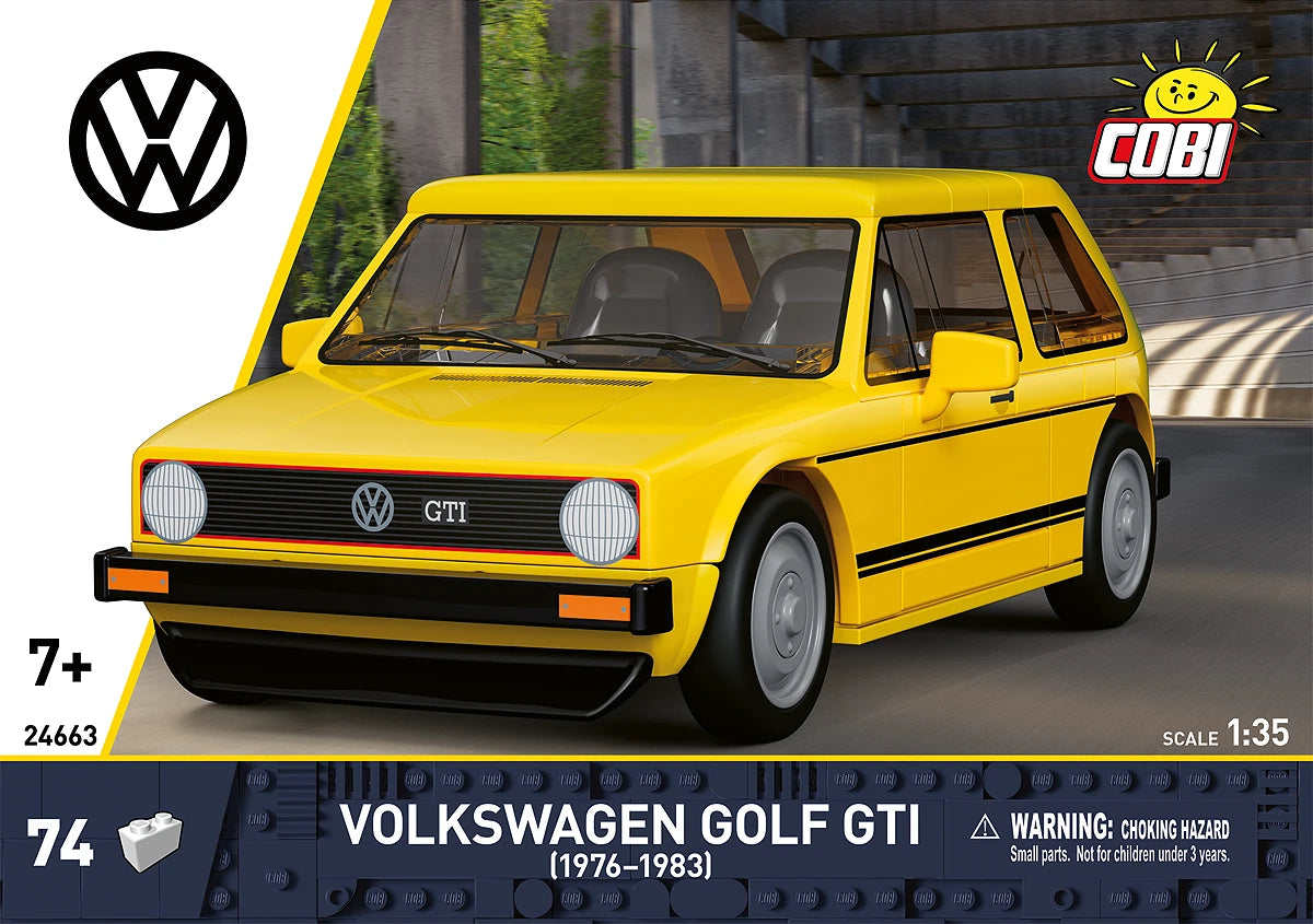 Cobi 24663 Volkswagen Golf GTI Scale Set