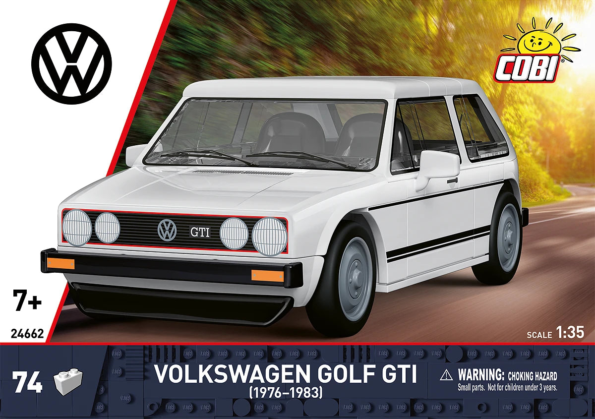 Cobi 24662 Volkswagen Golf GTI  Scale Set