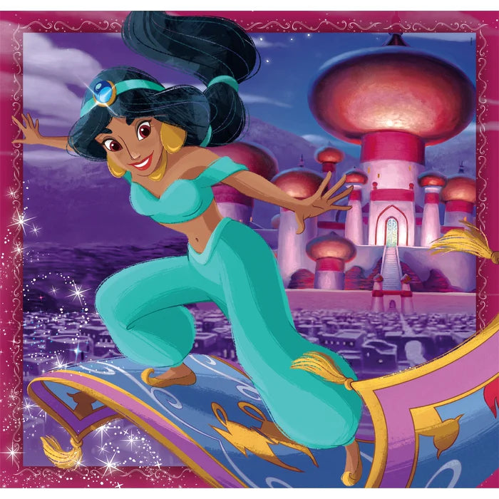 Clementoni Disney Princess 3x48 Pce Jigsaw Puzzle