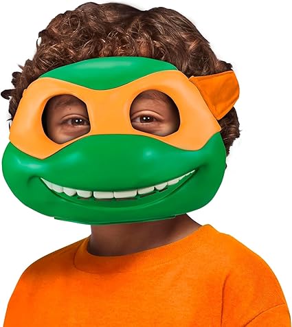 TMNT Mutant Mayhem Michaelangelo Roleplay Mask