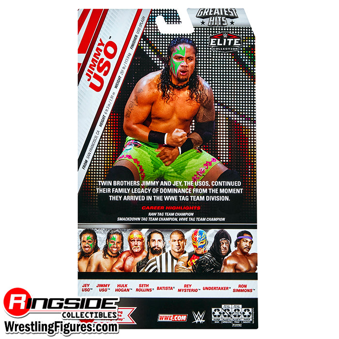 WWE Greatest Hits Elite Series 7 Jimmy Uso