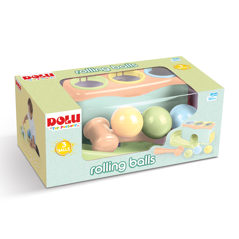 Rolling Balls & Hammer Set