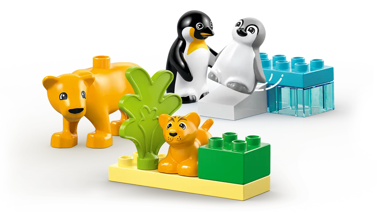 LEGO Duplo 10442 Wild Animal Families: Penguins & Lions