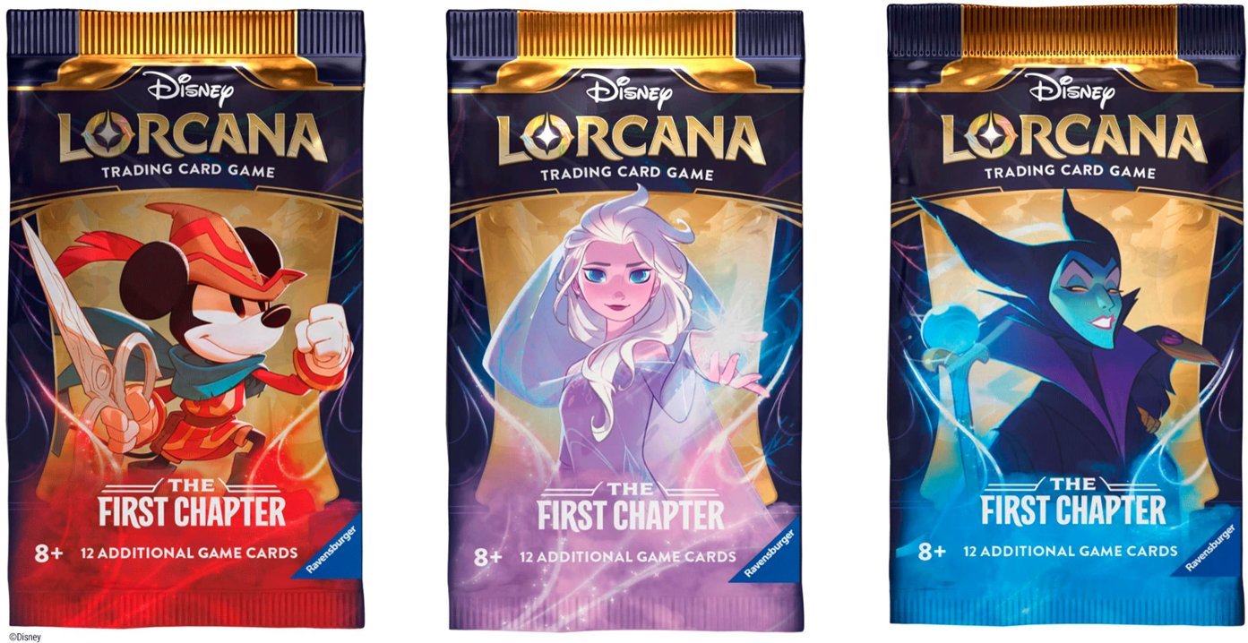  Ravensburger Disney Lorcana: The First Chapter TCG Starter Deck  Amber & Amethyst for Ages 8 and Up : Toys & Games