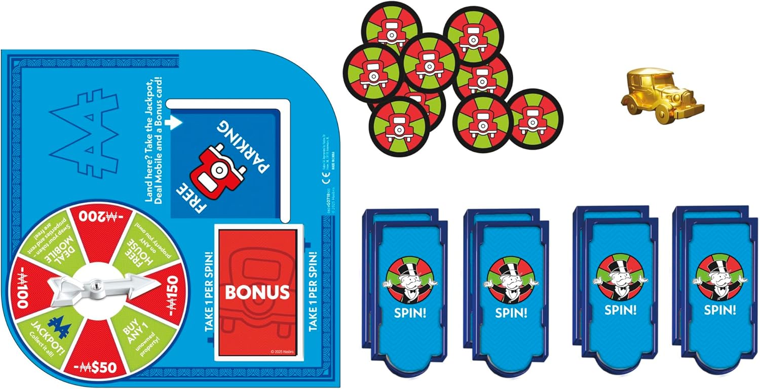 Monopoly Free Parking Jackpot Expansion Game