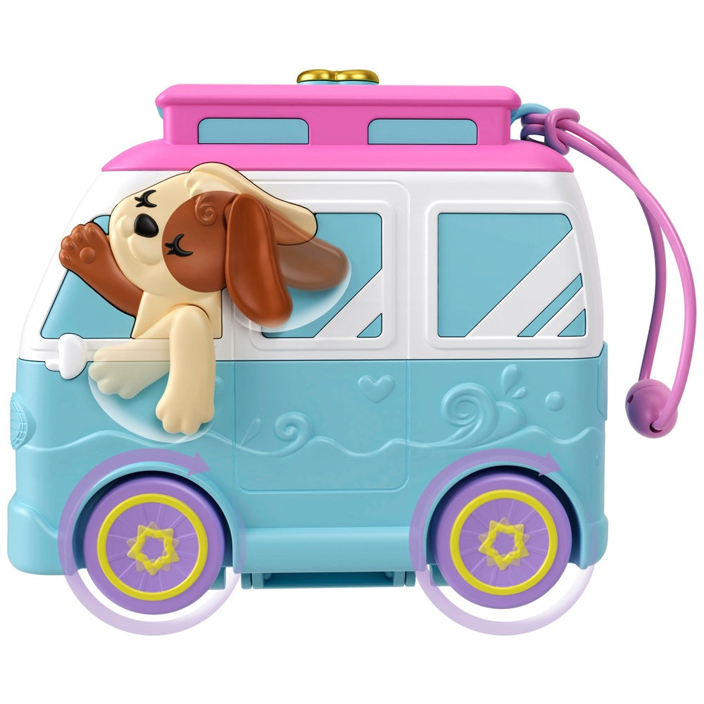 Polly Pocket Seaside Puppy Ride Compact