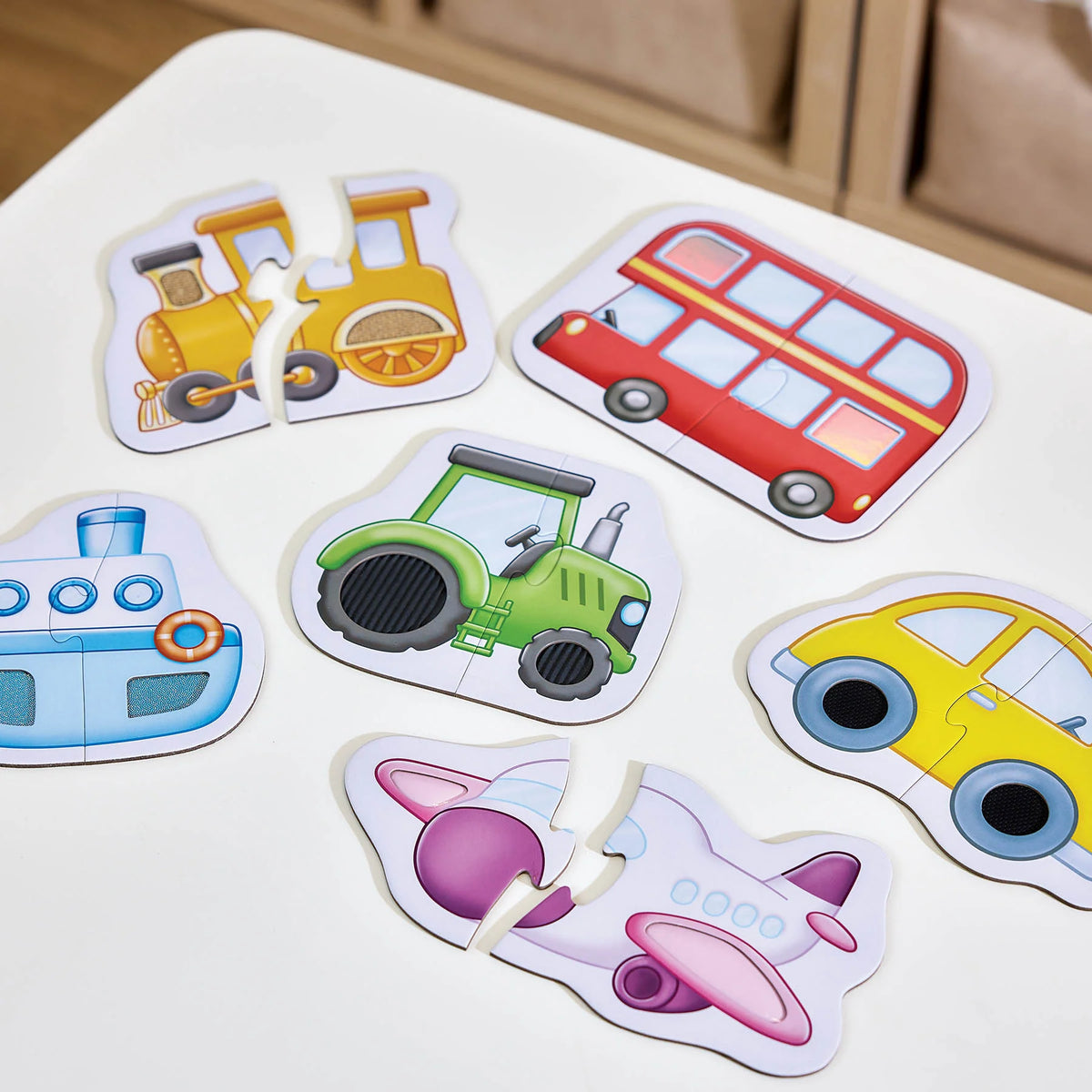 Orchard Match & Feel Vehicle Puzzle