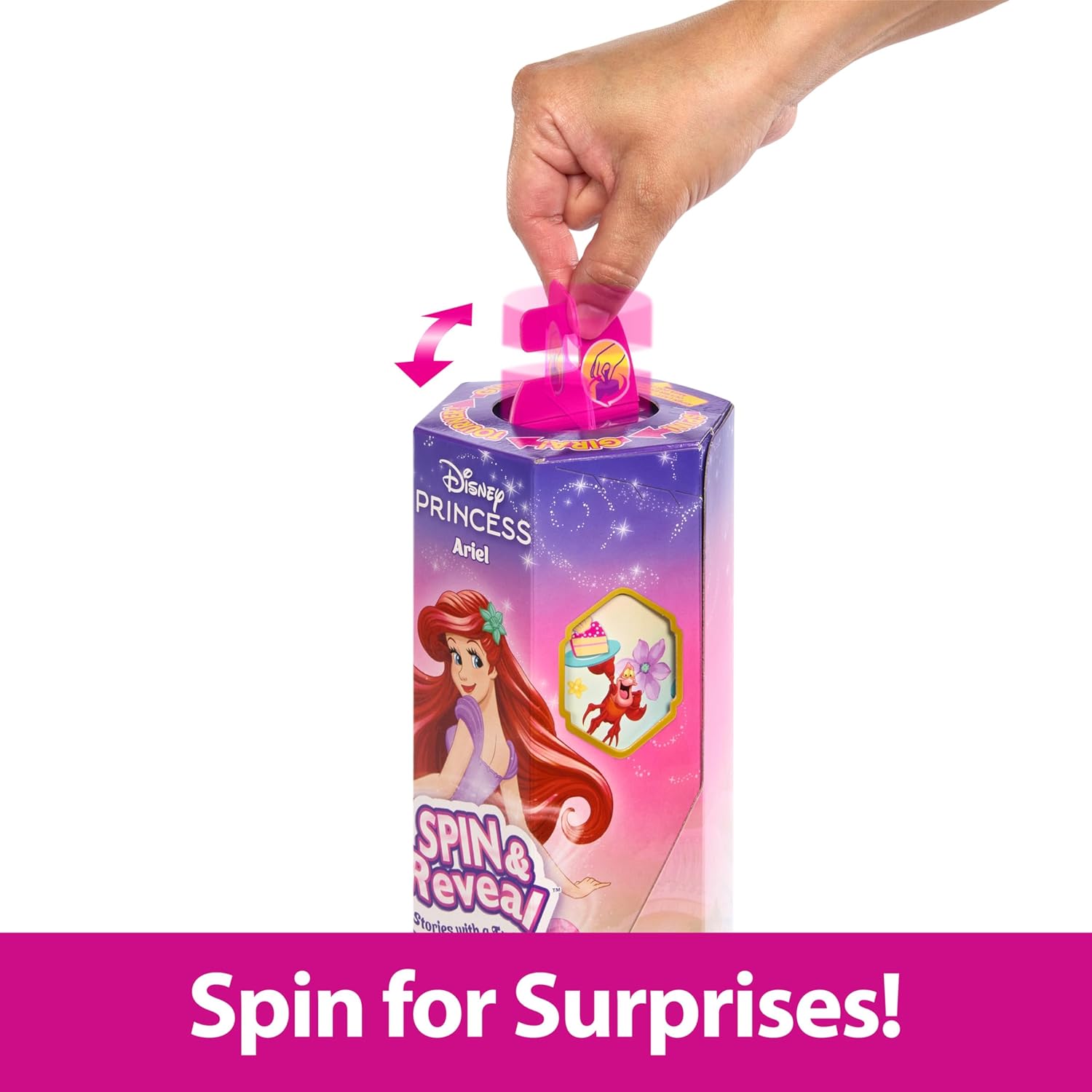 Disney Princess Spin & Reveal Ariel Fashion Doll