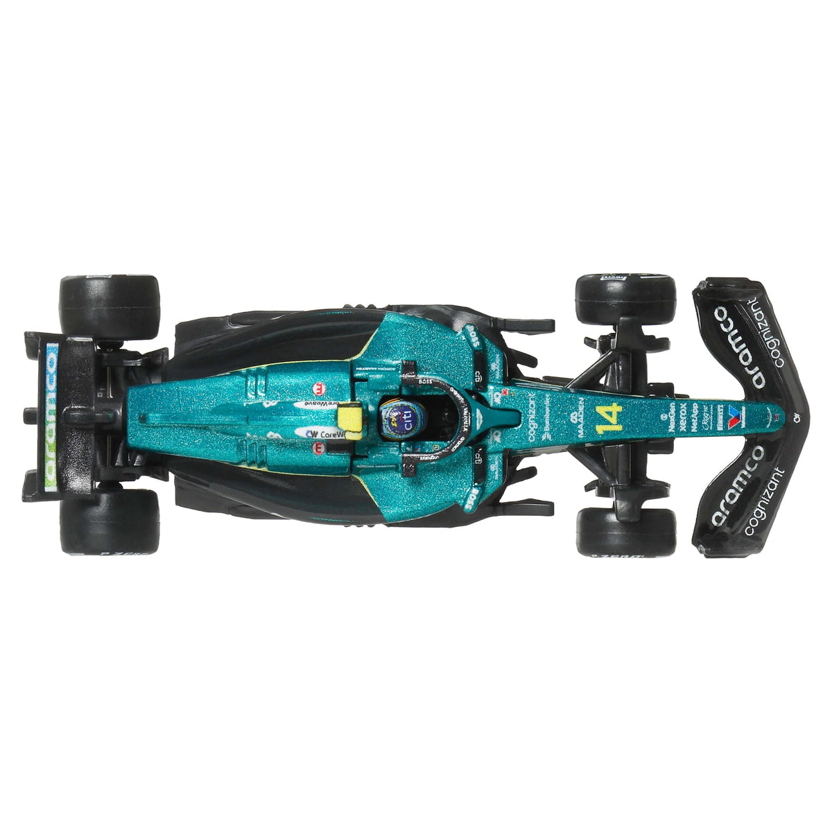 Hot Wheels Aston Martin Aramco Formula 1 Team Twin Pack