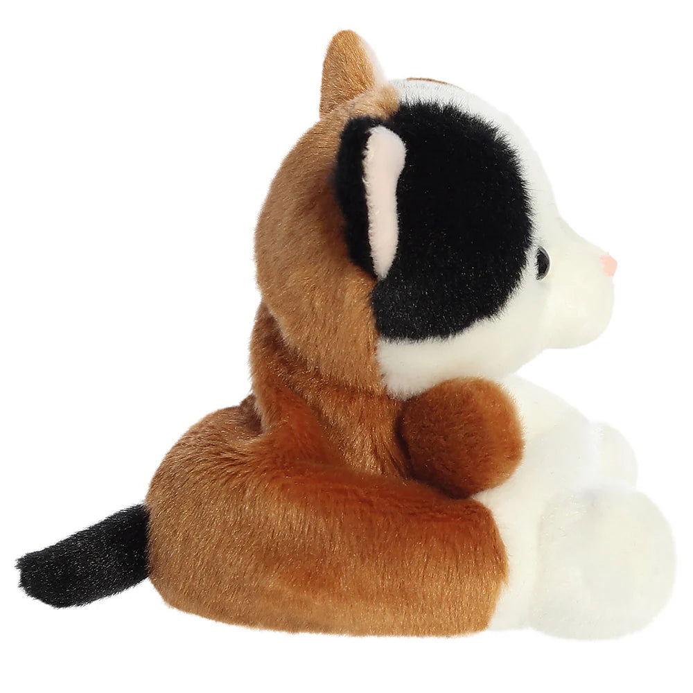 Palm Pals Calico Cat 12cm Soft Toy