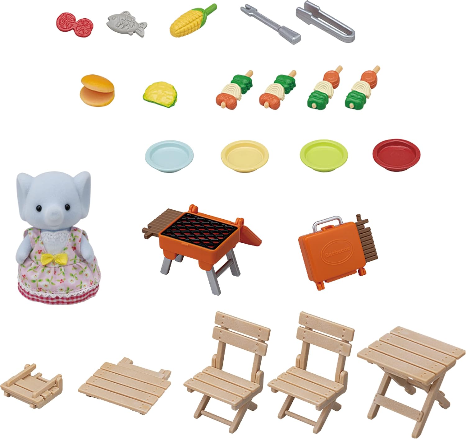 Sylvanian Families BBQ Picnic Set