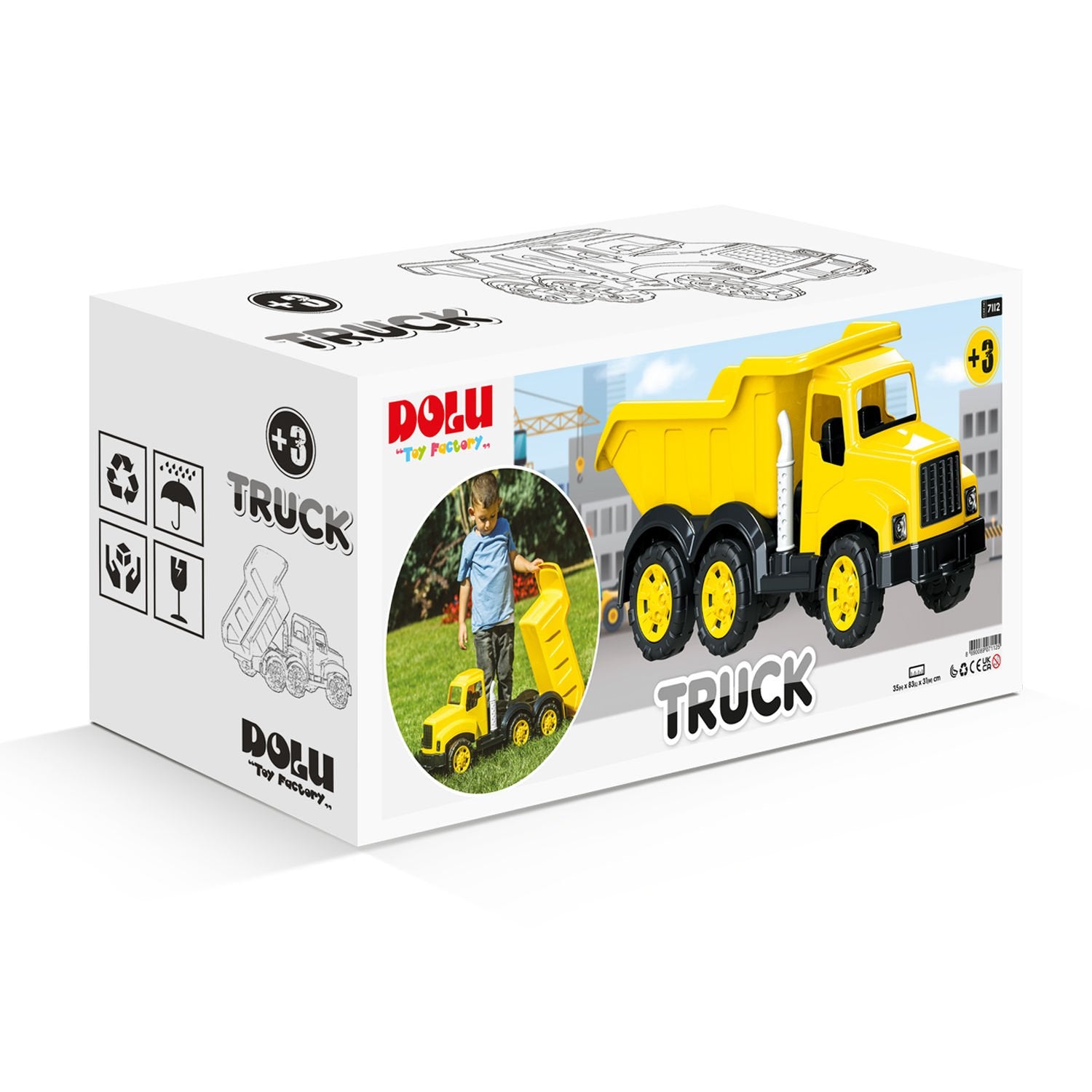 Max Power Giant 83cm Truck
