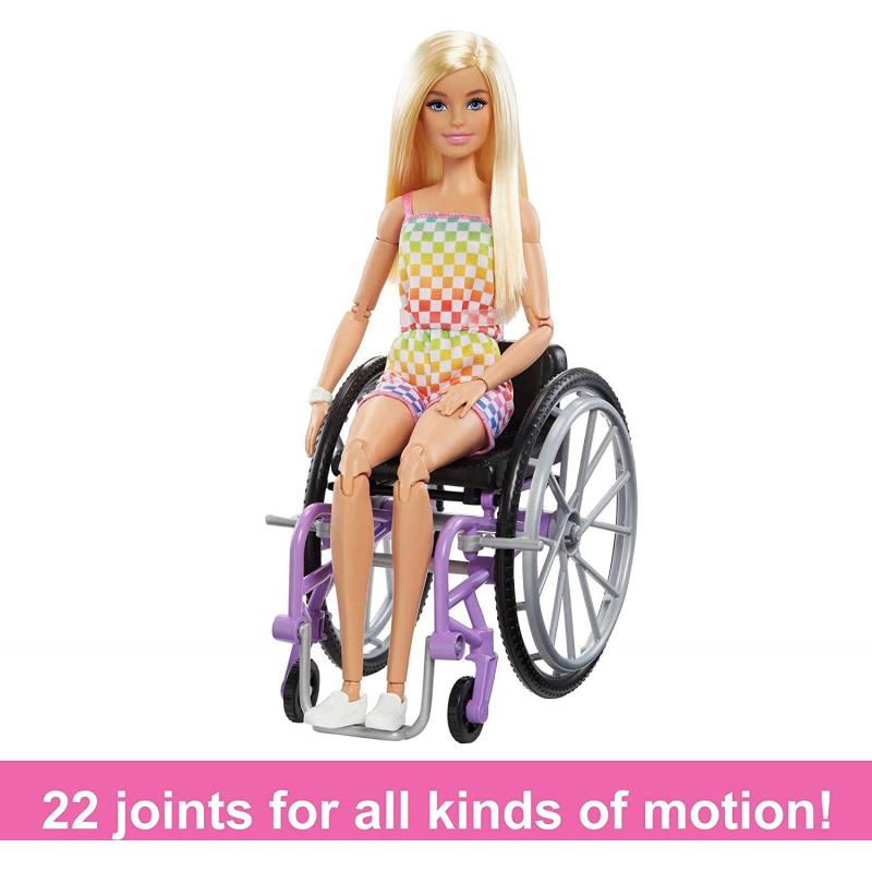 Barbie Fashionistas Doll #194 with Wheelchair