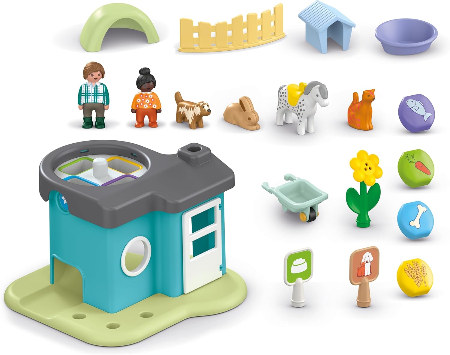 Playmobil Junior: Animal Home with Treat Dispenser