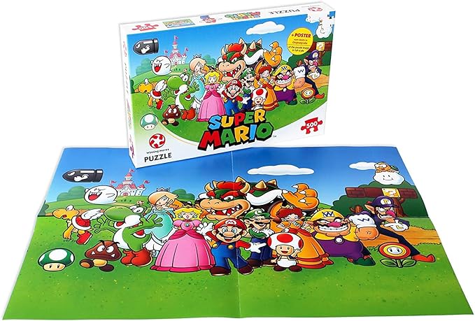 Mario & Friends 500 piece jigsaw puzzle